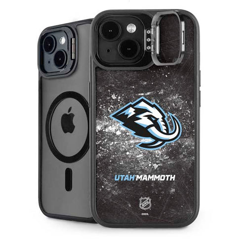 NHL Utah Mammoth Ice Frost iPhone 15 Plus Kickstand Case