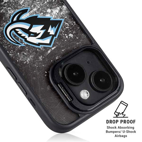 NHL Utah Mammoth Ice Frost iPhone 15 Plus Kickstand Case