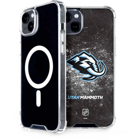 NHL Utah Mammoth Ice Frost iPhone 15 Plus MagSafe Case