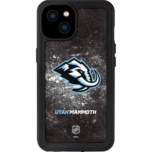 NHL Utah Mammoth Ice Frost iPhone 15 Plus Waterproof Case