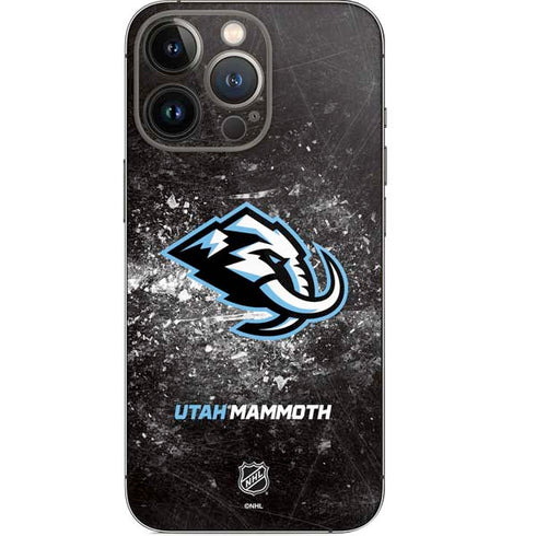 NHL Utah Mammoth Ice Frost iPhone 15 Pro Skin