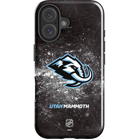 NHL Utah Mammoth Ice Frost iPhone 16 Impact Case