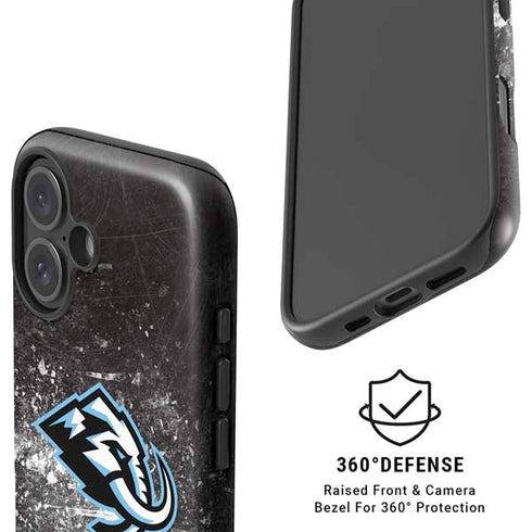 NHL Utah Mammoth Ice Frost iPhone 16 Magsafe Impact Case