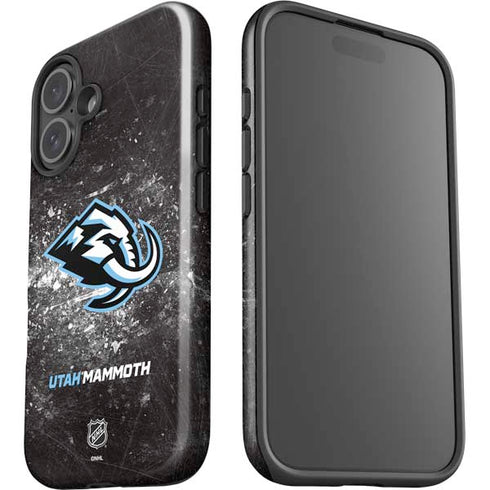 NHL Utah Mammoth Ice Frost iPhone 16 Plus Impact Case