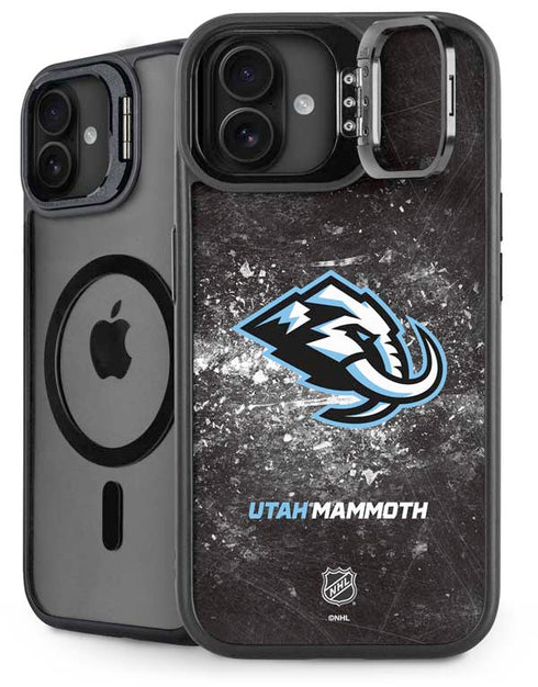 NHL Utah Mammoth Ice Frost iPhone 16 Plus Kickstand Case