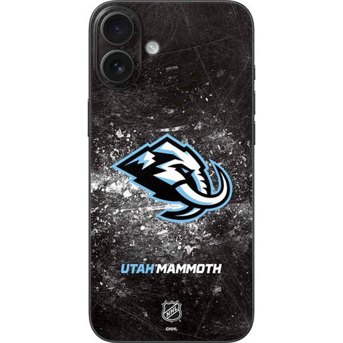 NHL Utah Mammoth Ice Frost iPhone 16 Plus Skin