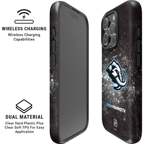 NHL Utah Mammoth Ice Frost iPhone 16 Pro Magsafe Impact Case