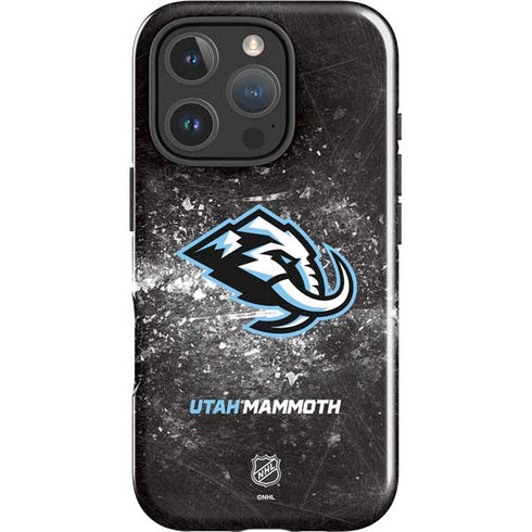 NHL Utah Mammoth Ice Frost iPhone 16 Pro Max Impact Case