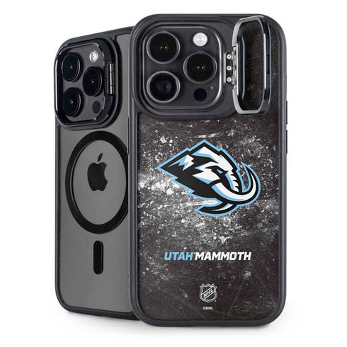 NHL Utah Mammoth Ice Frost iPhone 16 Pro Max Kickstand Case