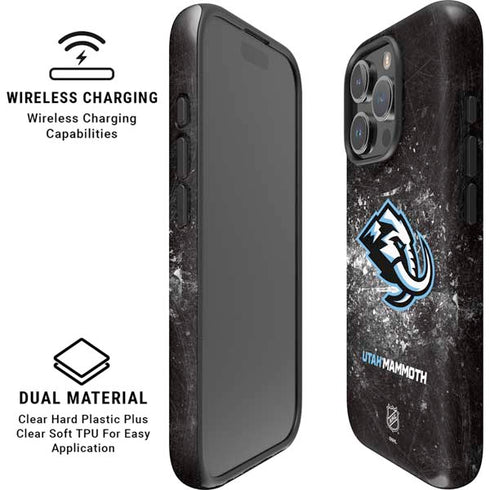 NHL Utah Mammoth Ice Frost iPhone 16 Pro Max Magsafe Impact Case