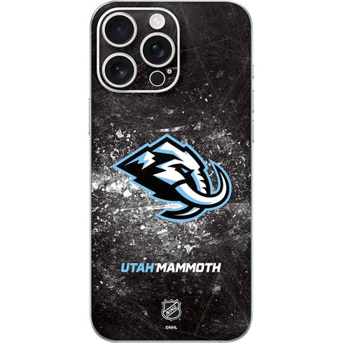 NHL Utah Mammoth Ice Frost iPhone 16 Pro Max Skin