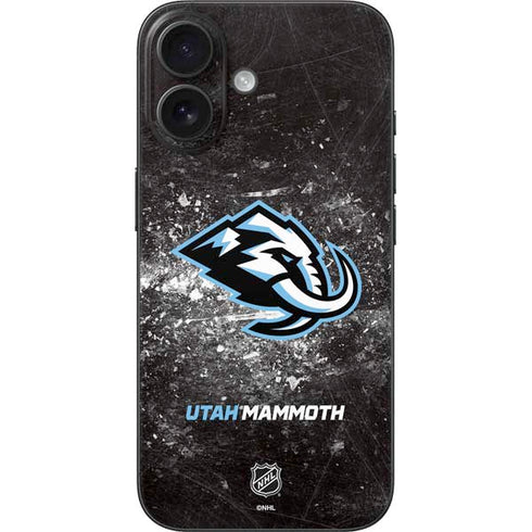 NHL Utah Mammoth Ice Frost iPhone 16 Skin