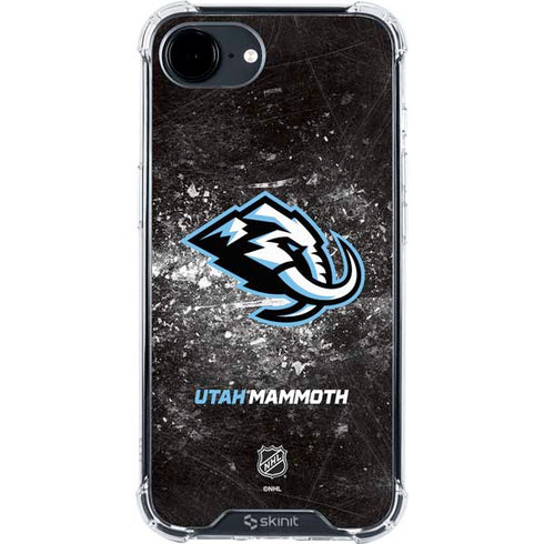 NHL Utah Mammoth Ice Frost iPhone 16e Clear Case