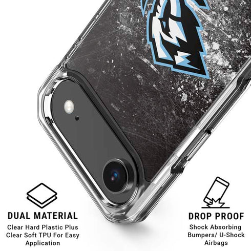 NHL Utah Mammoth Ice Frost iPhone 17 Air Clear Case