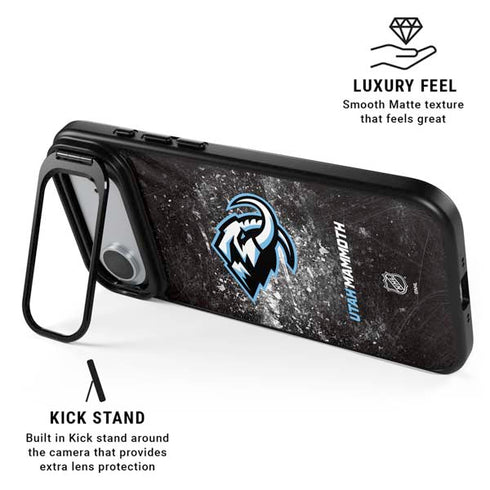 NHL Utah Mammoth Ice Frost iPhone 17 Air Kickstand Case