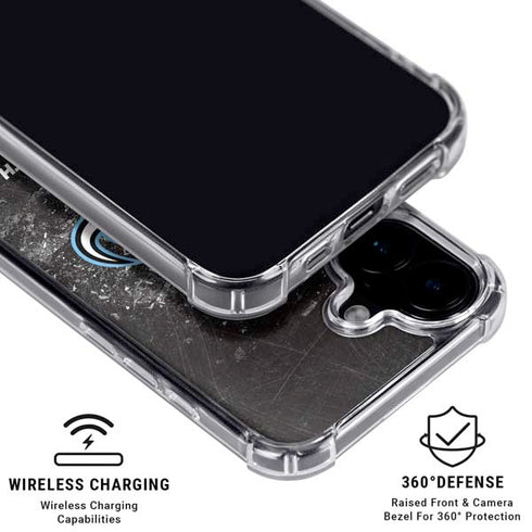 NHL Utah Mammoth Ice Frost iPhone 17 Clear Case