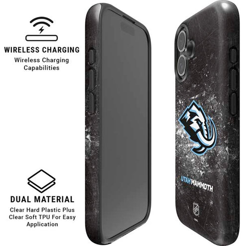 NHL Utah Mammoth Ice Frost iPhone 17 Magsafe Impact Case