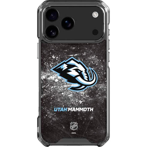 NHL Utah Mammoth Ice Frost iPhone 17 Pro Max Clear Case