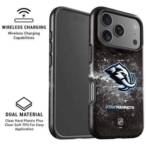NHL Utah Mammoth Ice Frost iPhone 17 Pro Max Magsafe Impact Case