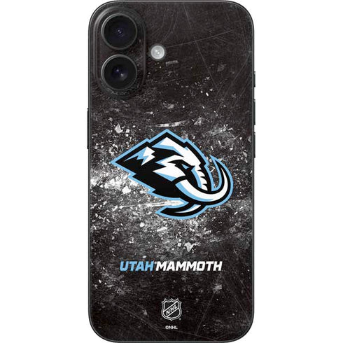 NHL Utah Mammoth Ice Frost iPhone 17 Skin