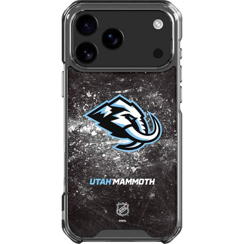 NHL Utah Mammoth Ice Frost iPhone 18 Pro Max Clear Case