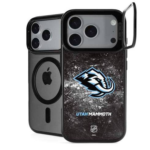 NHL Utah Mammoth Ice Frost iPhone 18 Pro Max Kickstand Case