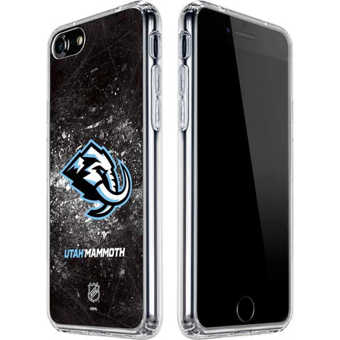 NHL Utah Mammoth Ice Frost iPhone SE (2nd & 3rd Gen) Clear Case