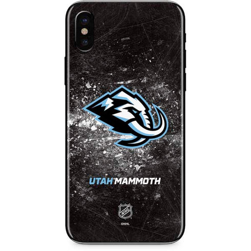 NHL Utah Mammoth Ice Frost iPhone X Skin