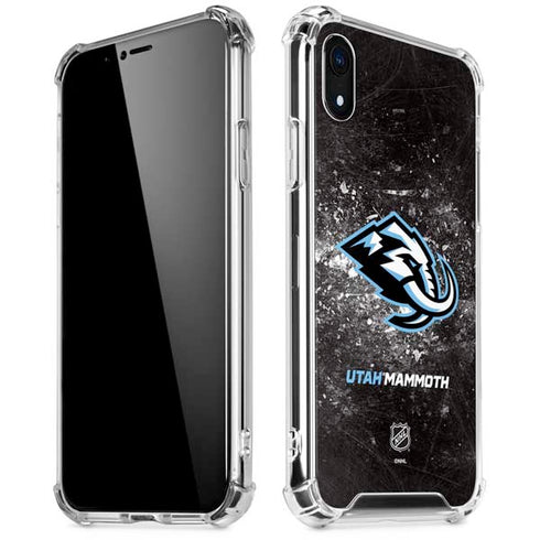 NHL Utah Mammoth Ice Frost iPhone XR Clear Case