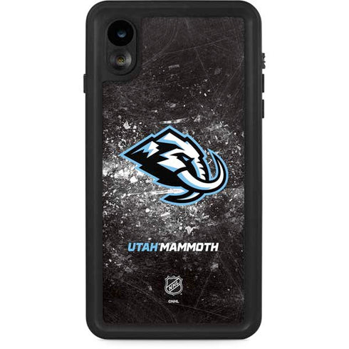 NHL Utah Mammoth Ice Frost iPhone XR Waterproof Case