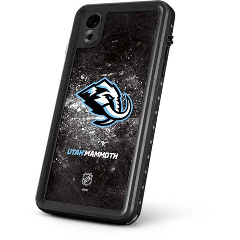 NHL Utah Mammoth Ice Frost iPhone XR Waterproof Case