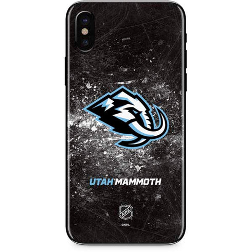 NHL Utah Mammoth Ice Frost iPhone XS Max Skin