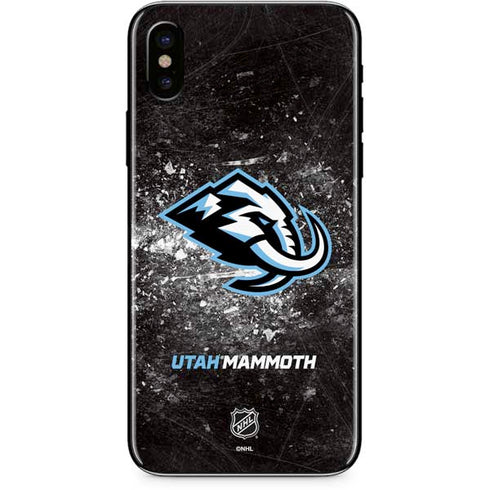 NHL Utah Mammoth Ice Frost iPhone XS Skin
