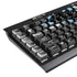 NHL Utah Mammoth Ice Frost K95 RGB PLATINUM Mechanical Gaming Keyboard Skin