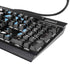 NHL Utah Mammoth Ice Frost K95 RGB PLATINUM Mechanical Gaming Keyboard Skin
