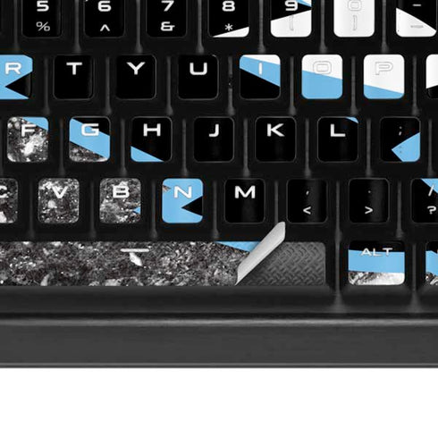 NHL Utah Mammoth Ice Frost K95 RGB PLATINUM Mechanical Gaming Keyboard Skin