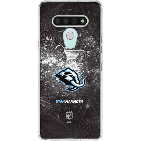 NHL Utah Mammoth Ice Frost LG Stylo 6 Clear Case