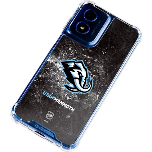 NHL Utah Mammoth Ice Frost Moto G 5G (2024) Clear Case