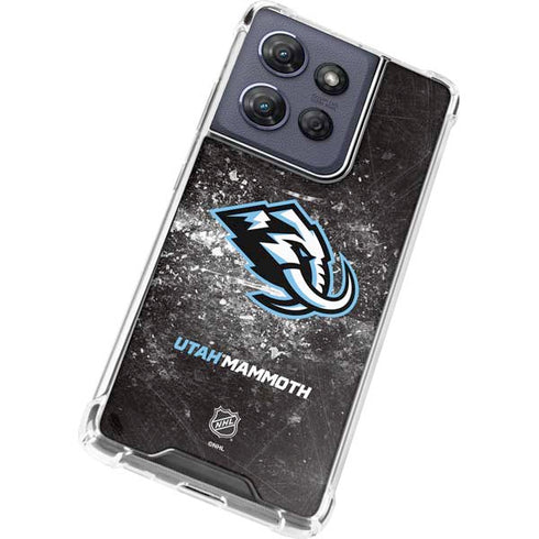 NHL Utah Mammoth Ice Frost Moto G 5G (2025) Clear Case