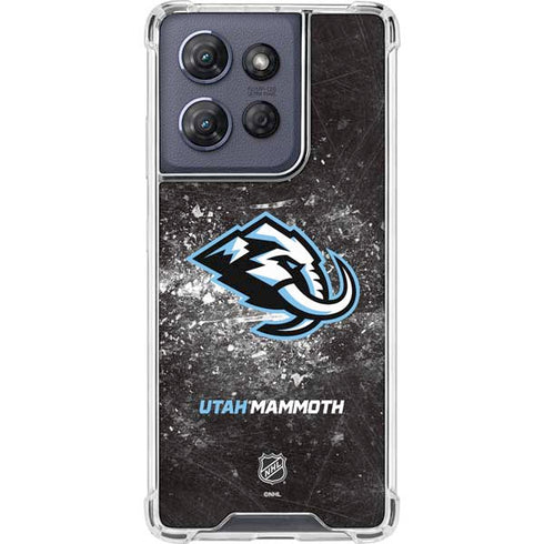NHL Utah Mammoth Ice Frost Moto G Power 5G (2025) Clear Case