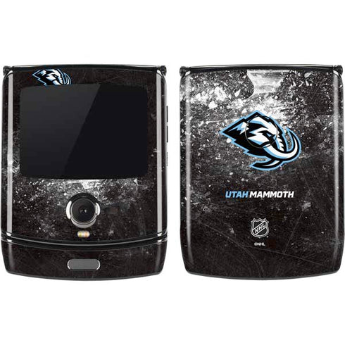 NHL Utah Mammoth Ice Frost Motorola RAZR Skin