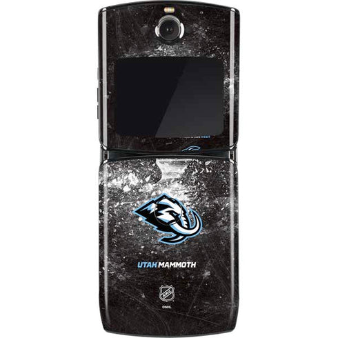 NHL Utah Mammoth Ice Frost Motorola RAZR Skin