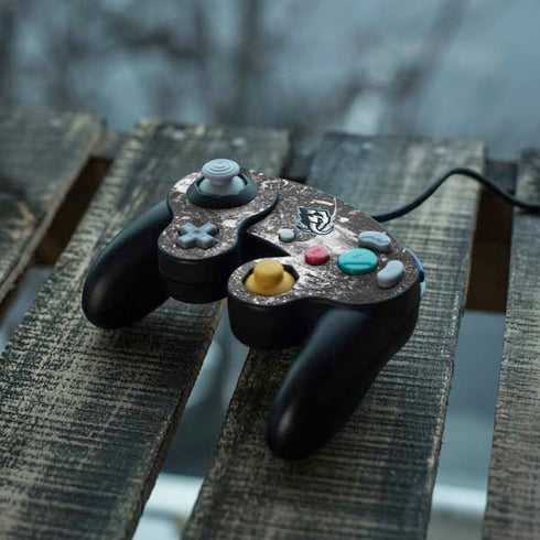 NHL Utah Mammoth Ice Frost Nintendo GameCube Controller Skin