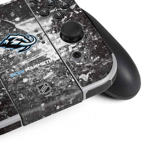 NHL Utah Mammoth Ice Frost Nintendo Switch OLED (2021) Skin