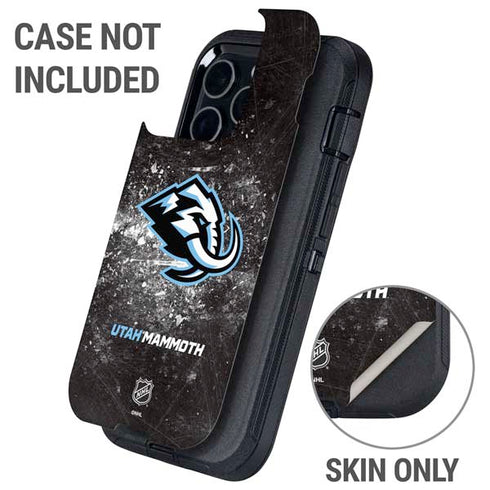 NHL Utah Mammoth Ice Frost Otterbox Defender iPhone Skin
