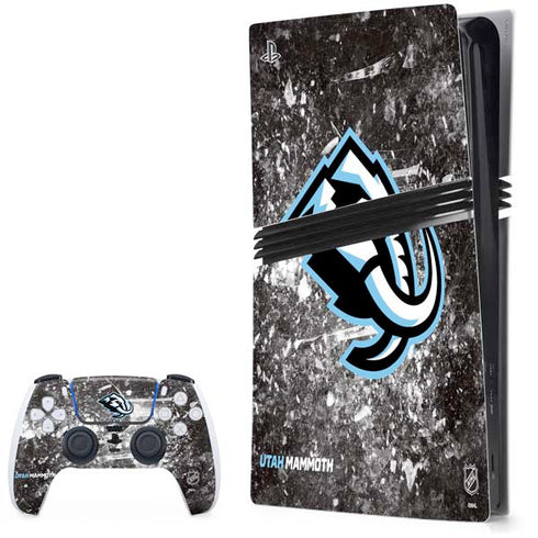NHL Utah Mammoth Ice Frost PS5 Pro Bundle Skin