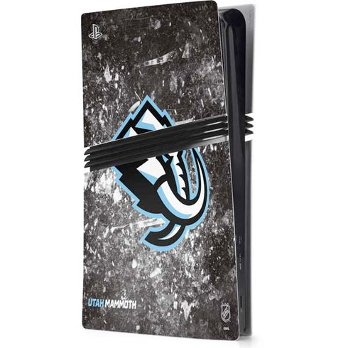 NHL Utah Mammoth Ice Frost PS5 Pro Console Skin