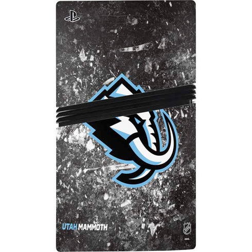 NHL Utah Mammoth Ice Frost PS5 Pro Console Skin