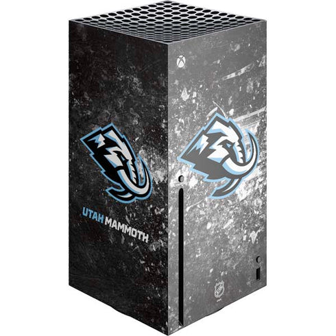 NHL Utah Mammoth Ice Frost Xbox Series X Console Skin