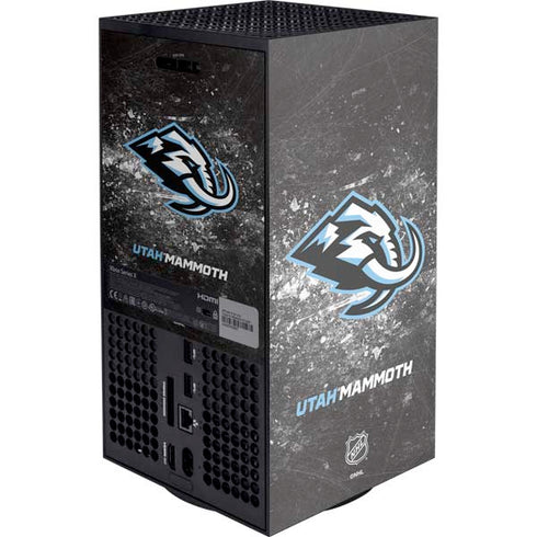 NHL Utah Mammoth Ice Frost XBox Series X Digital Edition Console Skin